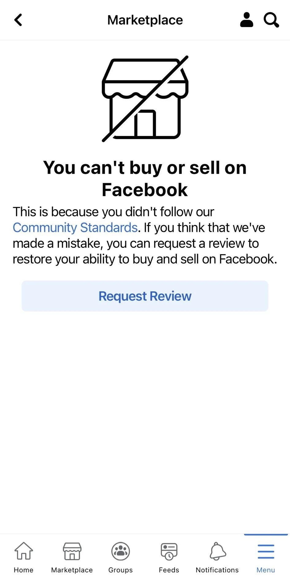 Na Facebooku nie można kupować i sprzedawać